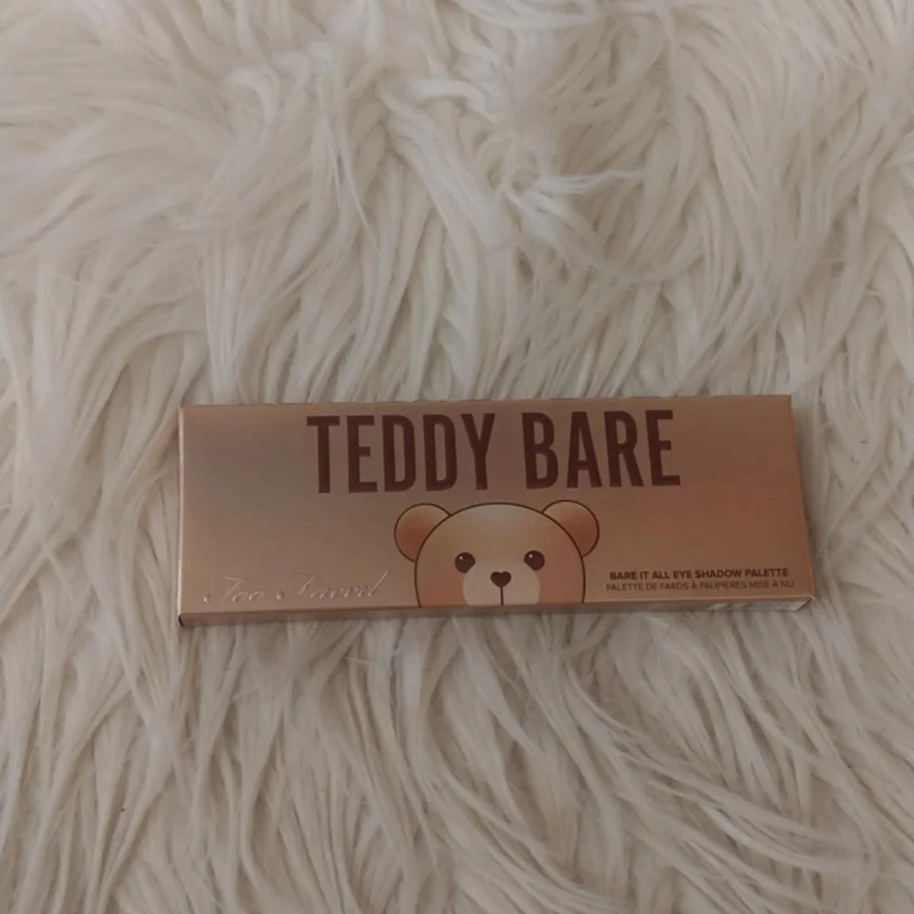 💖FIRM! NWT TOO FACED TEDDY BARE BARE IT ALL EYESHADOW PALETTE (LIMITED EDITION)